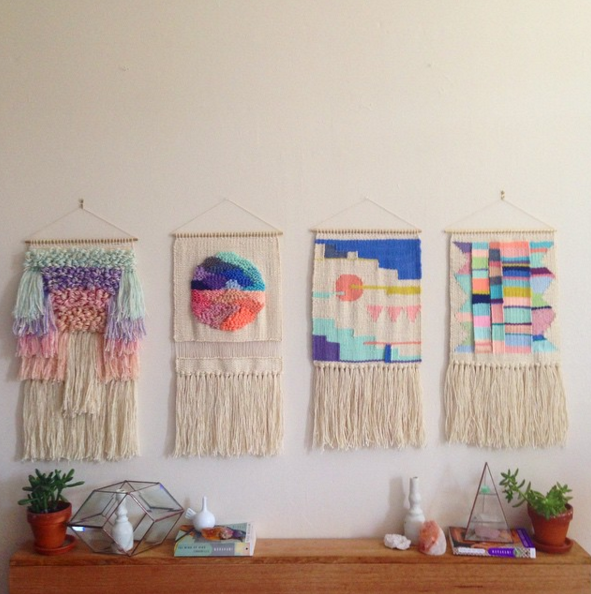 Pinspiration Pinterest Pinner Interview: Maryanne Moodie Webkunst | woven wall hanging