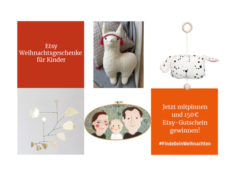 #FindeDeinWeihnachten: Etsy Weihnachtsgeschenke für Kinder