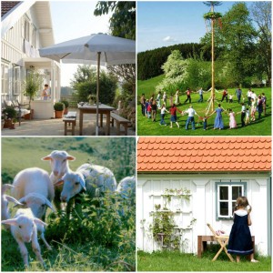 Grillenoed schwedisches Familien Ferienhaus Bayern
