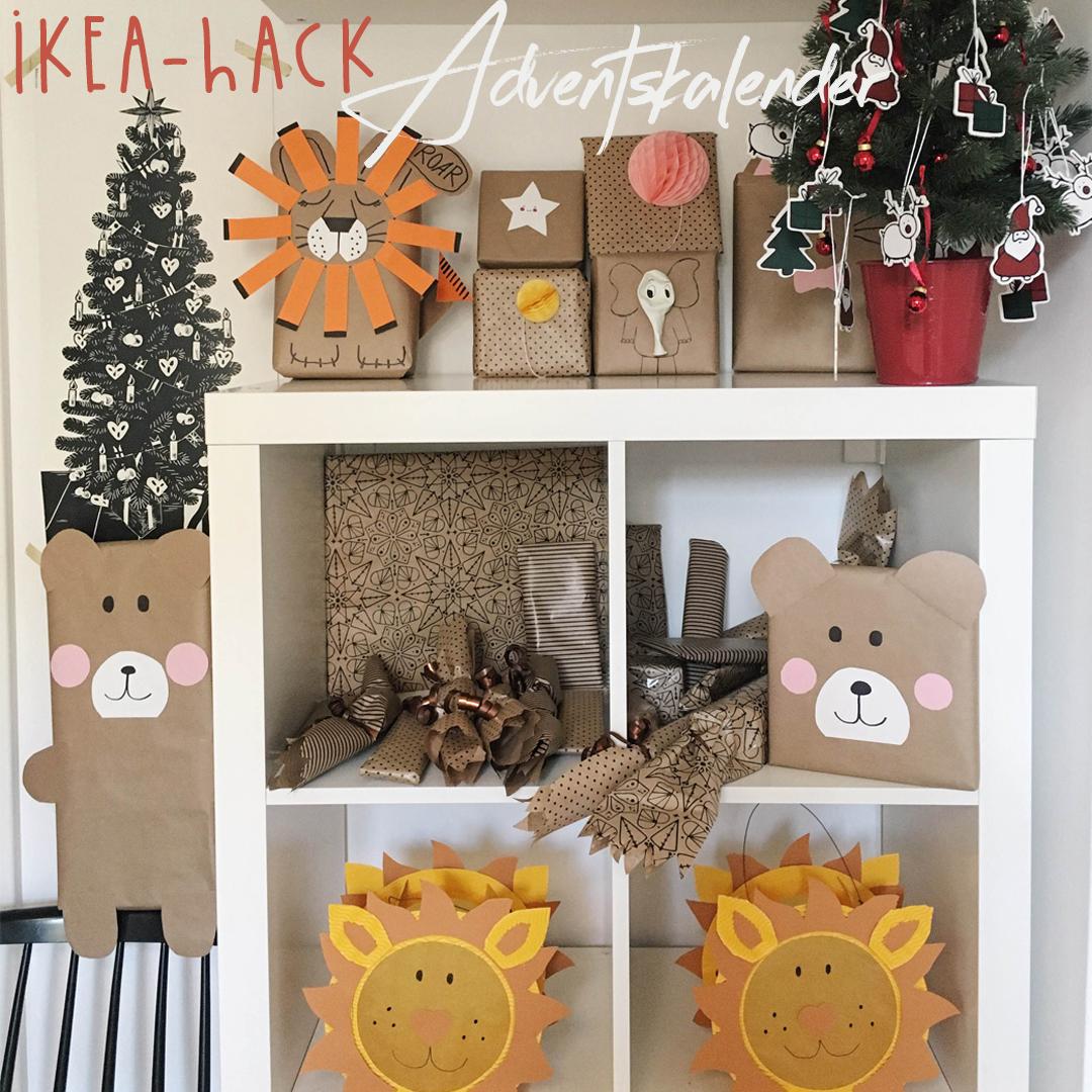 IKEA-Hack Adventskalender & Pinterest Geschenkverpackung