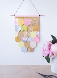 LAURA BLYTHMAN DIY Papier Wandkunst