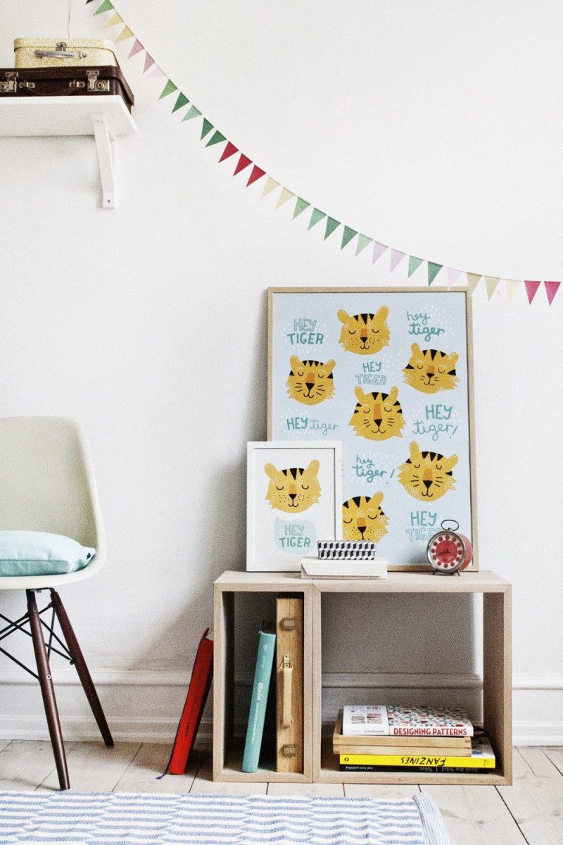 Michelle Carlslund HEY TIGER - POSTER