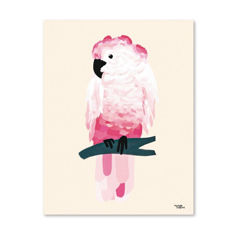 Pink cockatoo Michelle Carlslund