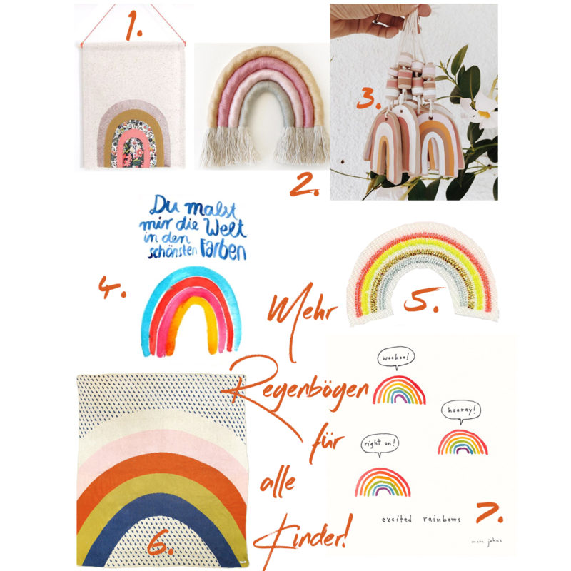 Weltkindertag oder wir können nie genügend Regenbögen im Leben haben! | #Weltkindertag #Kindertag #Regenbogen #Kinderzimmer #Kinderzimmerdekoration #Regenbogenkunst | Pinspiration.de