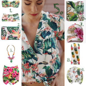 Tropical Trend Collage
