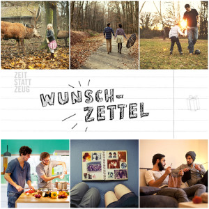 Zeit statt Zeug Collage